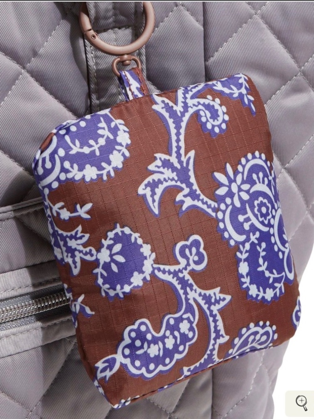 VERA BRADLEY TOTE BAG CHARM COTSWOLDS - Picture 2 of 2